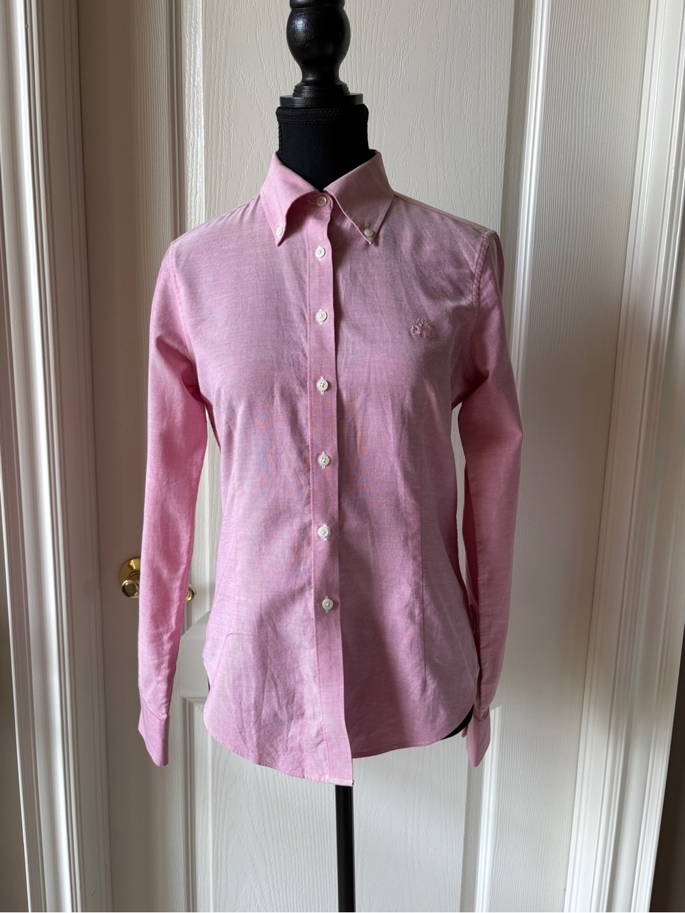 Brooks Brothers Pink Button-Down Blouse